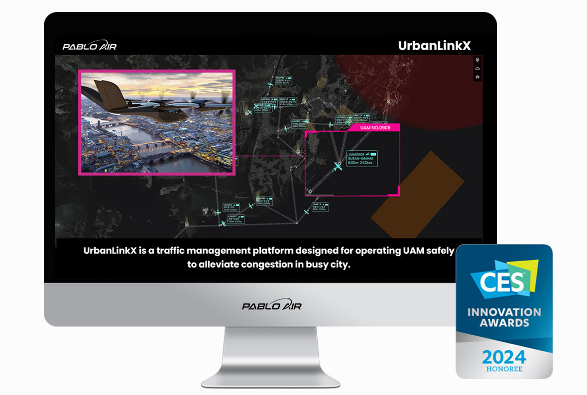 PABLO AIR Clinches CES 2025 Innovation Award for Urban Air Traffic