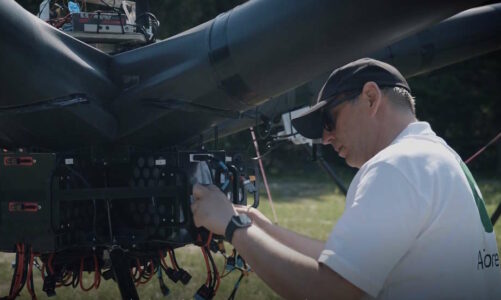 AirForestry Achieves Groundbreaking Milestone in Forestry: Drone Lifts Tree!