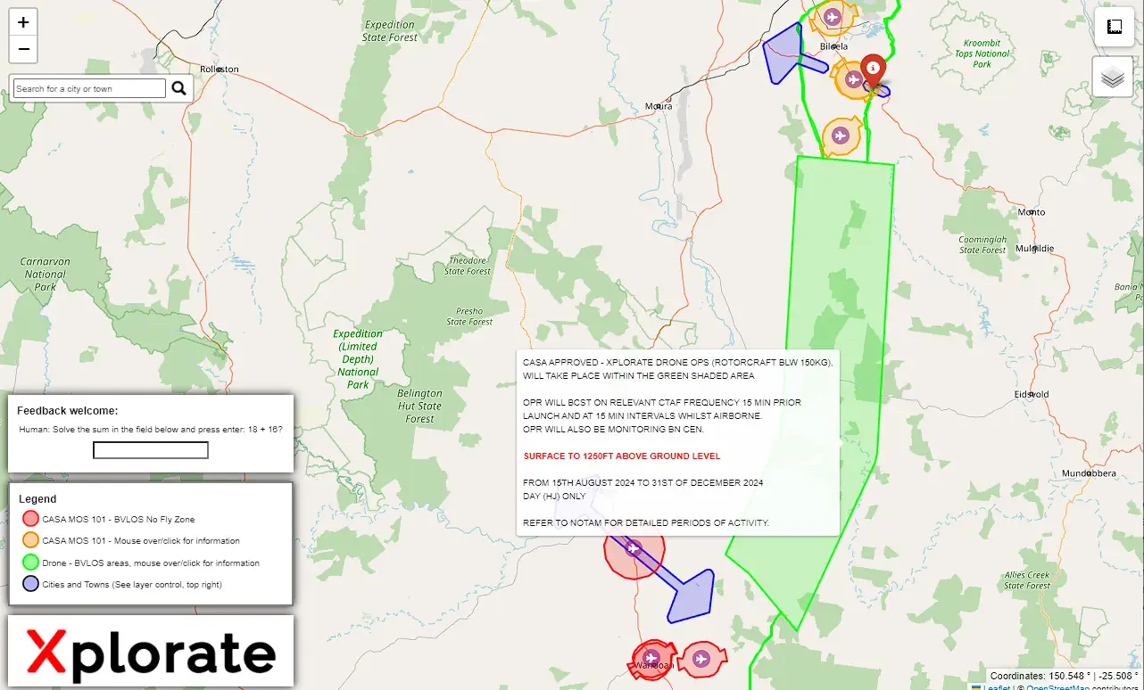 Xplorate BVLOS Corridors – Queensland – sUAS News Xplorate BVLOS Corridors – Queensland – sUAS News